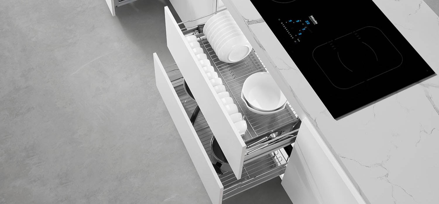 Kitchen Matt Grey Series Tall Units